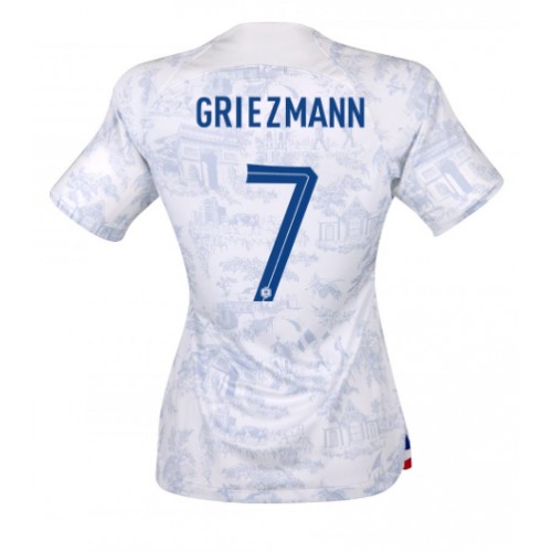 Ženski Nogometni dresi Francija Antoine Griezmann #7 Gostujoči SP 2022 Kratek Rokav